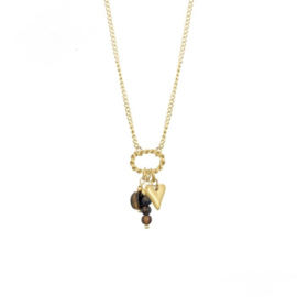 Ketting goud met bedels
