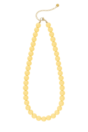 Kralenketting geel