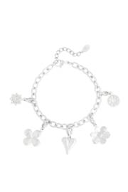 Bedelarmband flower