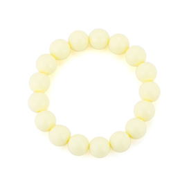 Kralen armband off white