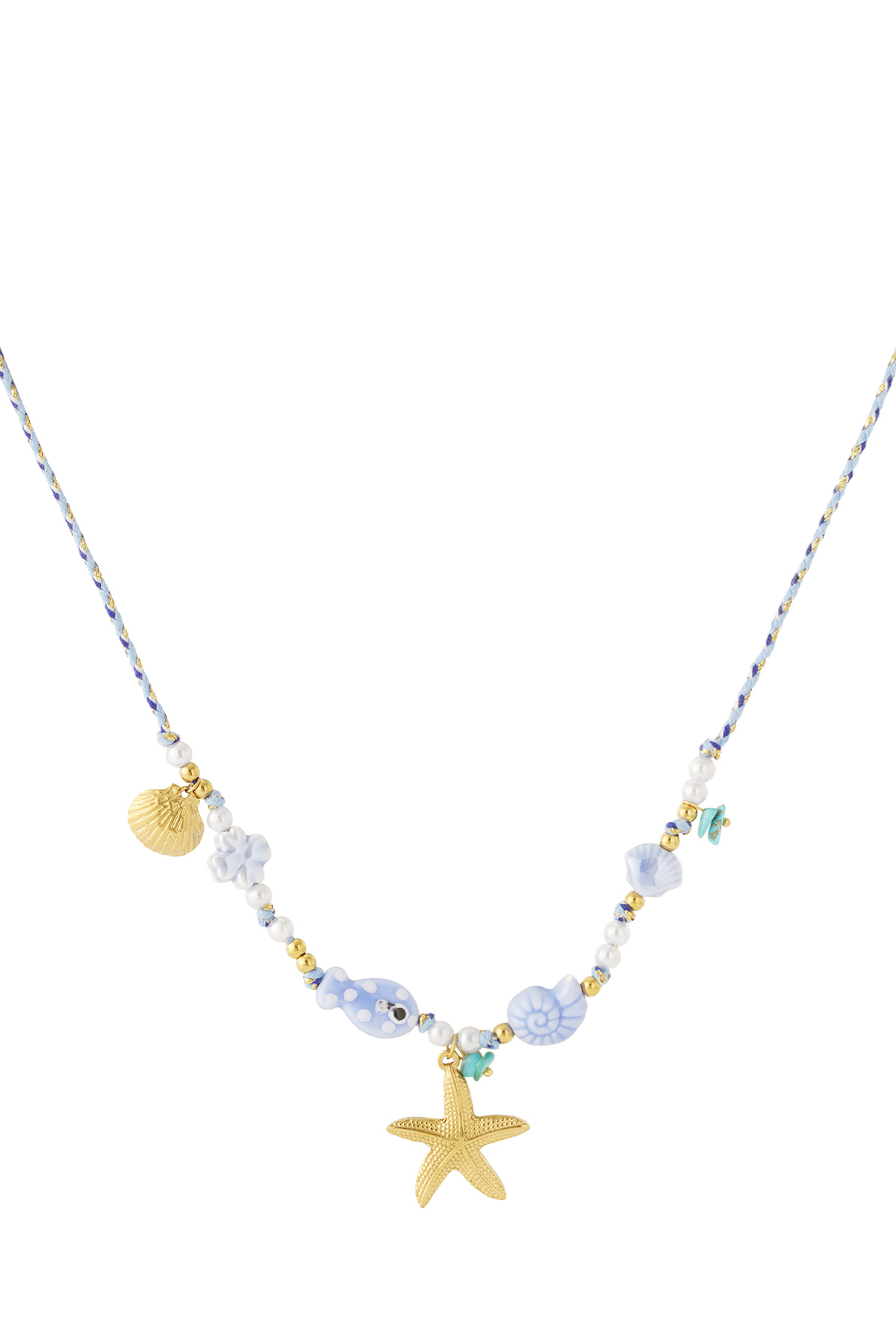 Sea ketting blauw