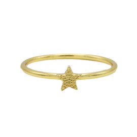 Ring star - echt zilver