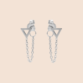 Short triangle - echt zilver