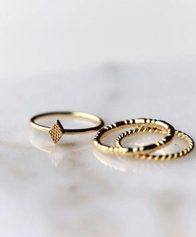 laag vonk financiën Ring coin - echt zilver | Ringen | By Daisies