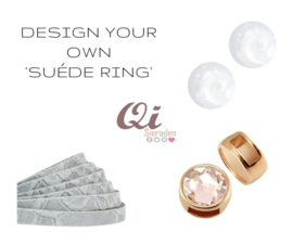 Design your own suéde ring!