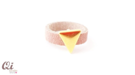 Ring 'gold triangle'