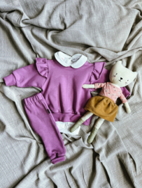 Newborn legging violet