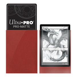 Ultra PRO Pro Matte sleeves / deck protectors Red (50)