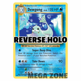 Dewgong - 29/108 - Rare - Reverse Holo