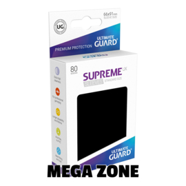 Ultimate Guard Supreme UX Sleeves - Black (80)