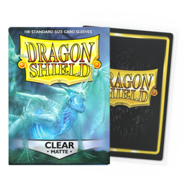 Dragon Shield Standard Matte Sleeves - Clear (100)