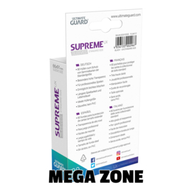 Ultimate Guard Supreme UX Sleeves - Black (80)