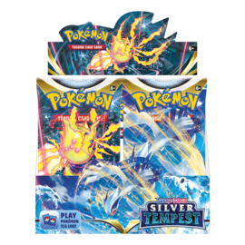 Silver Tempest Booster Display Box (36 Packs)