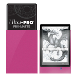 Ultra PRO Pro Matte sleeves / deck protectors Bright Pink (50)