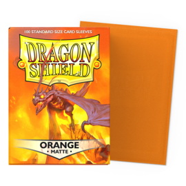 Dragon Shield Standard Matte Sleeves - Orange (100)