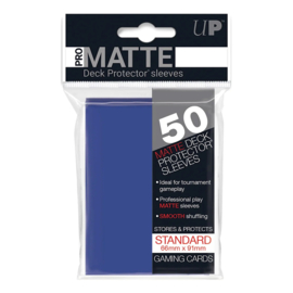 Ultra PRO Pro Matte sleeves / deck protectors Blue (50)