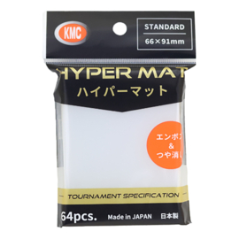 KMC 64 Hyper MAT Clear Sleeves