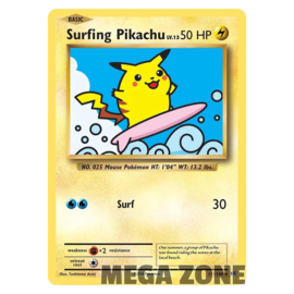 Surfing Pikachu - 111/108 - Secret Rare