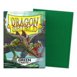 Dragon Shield Standard Matte Sleeves - Green (100)