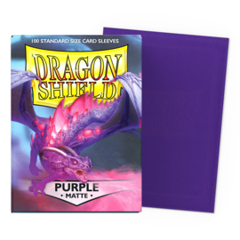 Dragon Shield Standard Matte Sleeves - Purple (100)