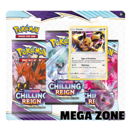 Chilling Reign 3-Booster Blister Eevee