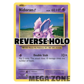 Nidoran♂ - 43/108 - Common - Reverse Holo