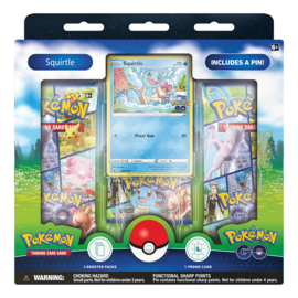 Pokémon GO Pin Collection Box (Squirtle)