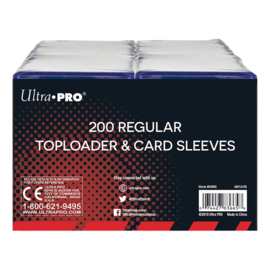 Ultra PRO Regular Toploader 3" x 4" (200) & Penny Sleeves