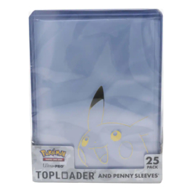 Ultra PRO Pikachu Toploader & Penny Sleeves Combo Pack (25)