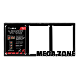 Ultra PRO One-Touch Magnetic Holder Black Border 3-Card