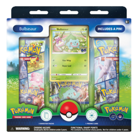 Pokémon GO Pin Collection Box (Bulbasaur)