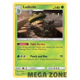 Ludicolo - 2/18 - Holo Rare