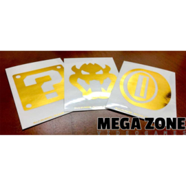 Super Mario Challenge Coin plus Decal Sticker