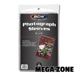 BCW Photograph Sleeves 6" x 9" (100)