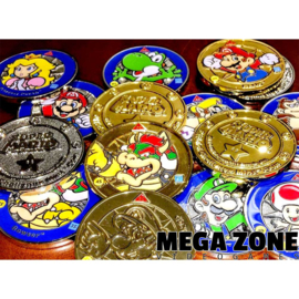 Super Mario Challenge Coin plus Decal Sticker