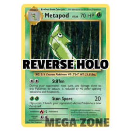 Metapod - 4/108 - Uncommon - Reverse Holo