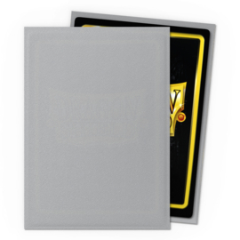 Dragon Shield Standard Matte Sleeves - Silver (100)