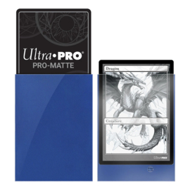 Ultra PRO Pro Matte sleeves / deck protectors Blue (50)