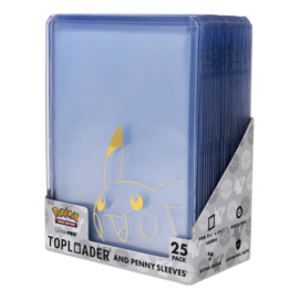 Ultra PRO Pikachu Toploader & Penny Sleeves Combo Pack (25)