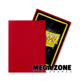 Dragon Shield Standard Matte Sleeves - Red (100)
