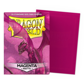 Dragon Shield Standard Matte Sleeves - Magenta (100)