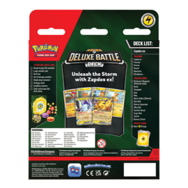Zapdos ex Deluxe Battle Deck