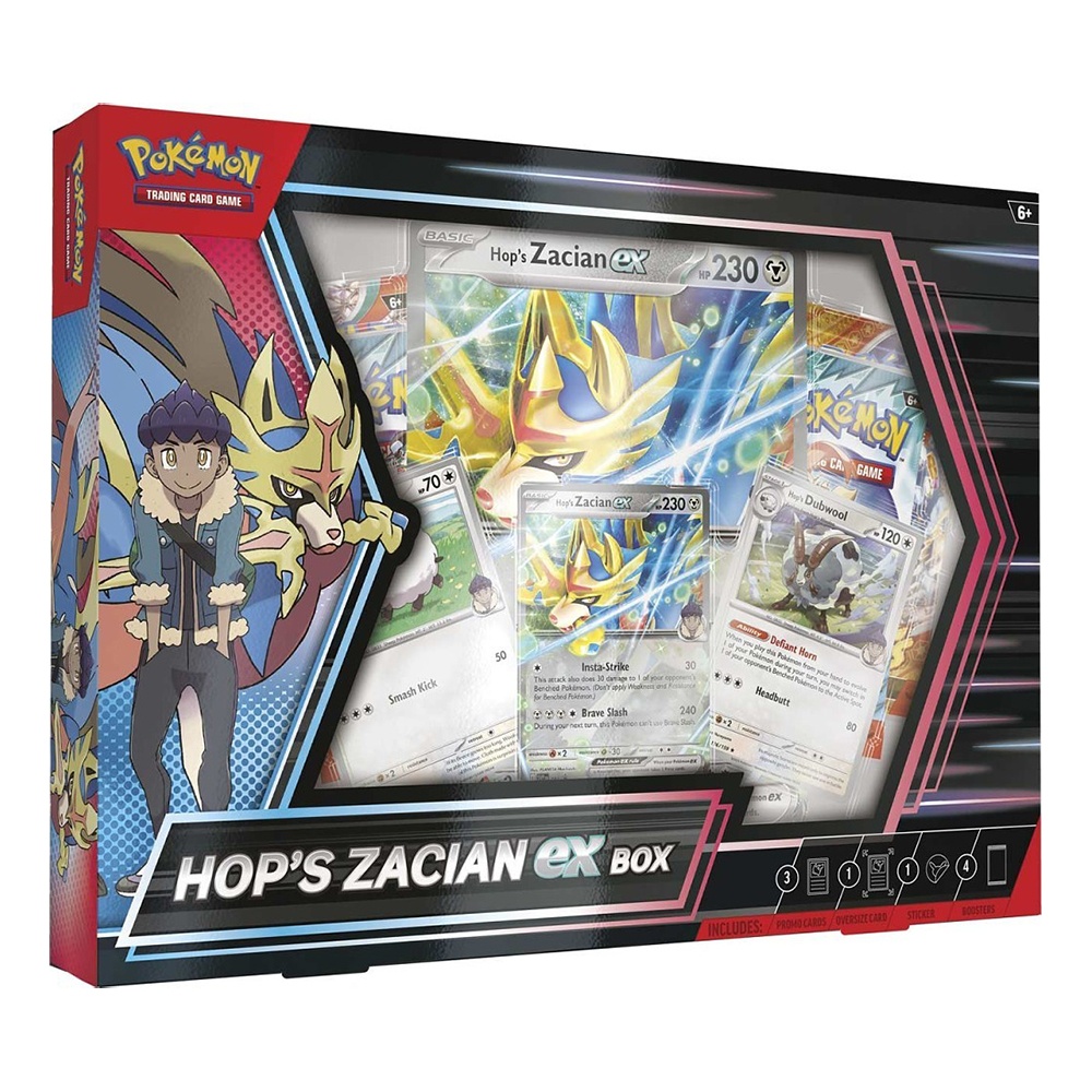 Hop's Zacian ex Box