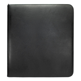 Ultra PRO Vivid 12-Pocket Zippered Pro-Binder Black