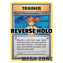 Misty's Determination - 80/108 - Uncommon - Reverse Holo