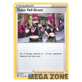 Team Yell Grunt - 067/073 - Uncommon