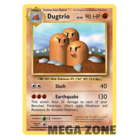 Dugtrio - 56/108 - Rare