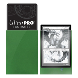 Ultra PRO Pro Matte sleeves / deck protectors Green (50)
