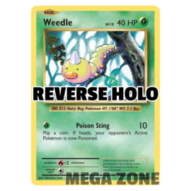 Weedle - 5/108 - Common - Reverse Holo