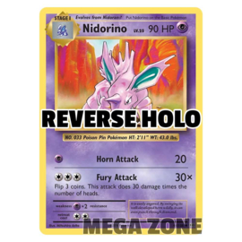 Nidorino - 44/108 - Uncommon - Reverse Holo